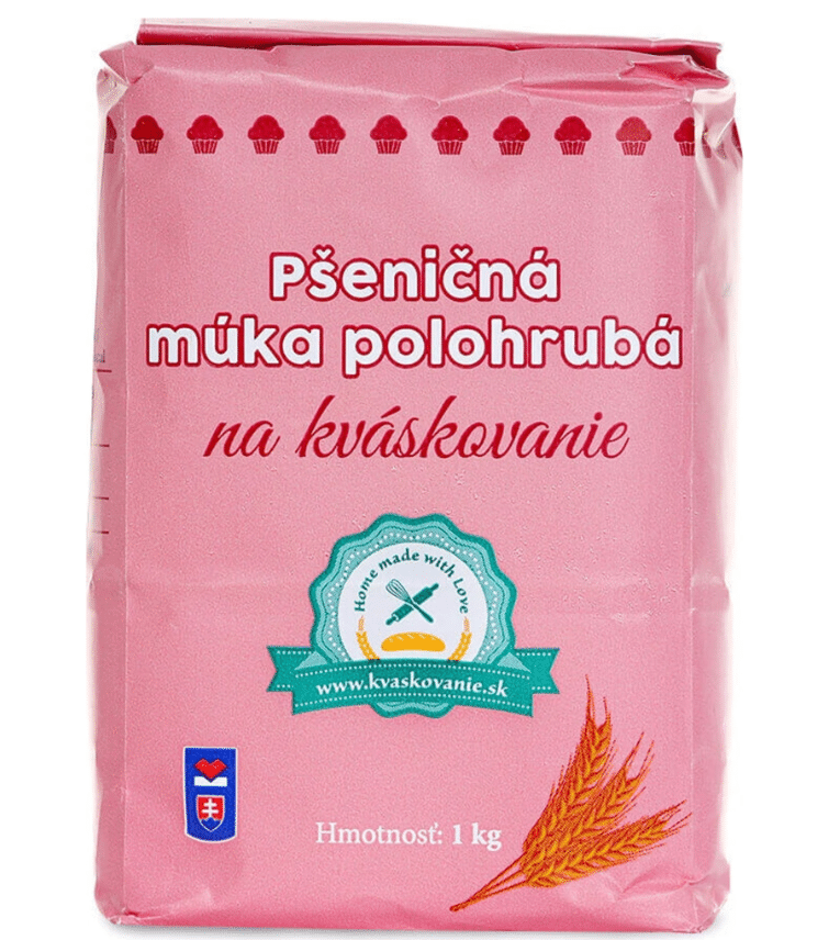 Trenčan Pšeničná polohrubá mouka na kváskování 1000g