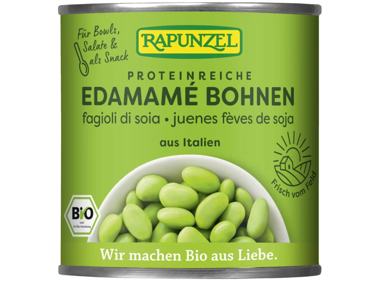 Rapunzel Bio sója edamame sterilizovaná 200g