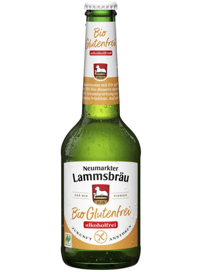 Lammsbräu pivo bezlepkové nealkoholické BIO 330ml