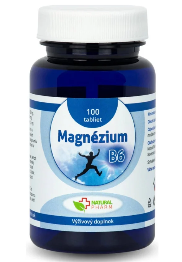 Natural Pharm Magnézium + B6 tablety 100 ks