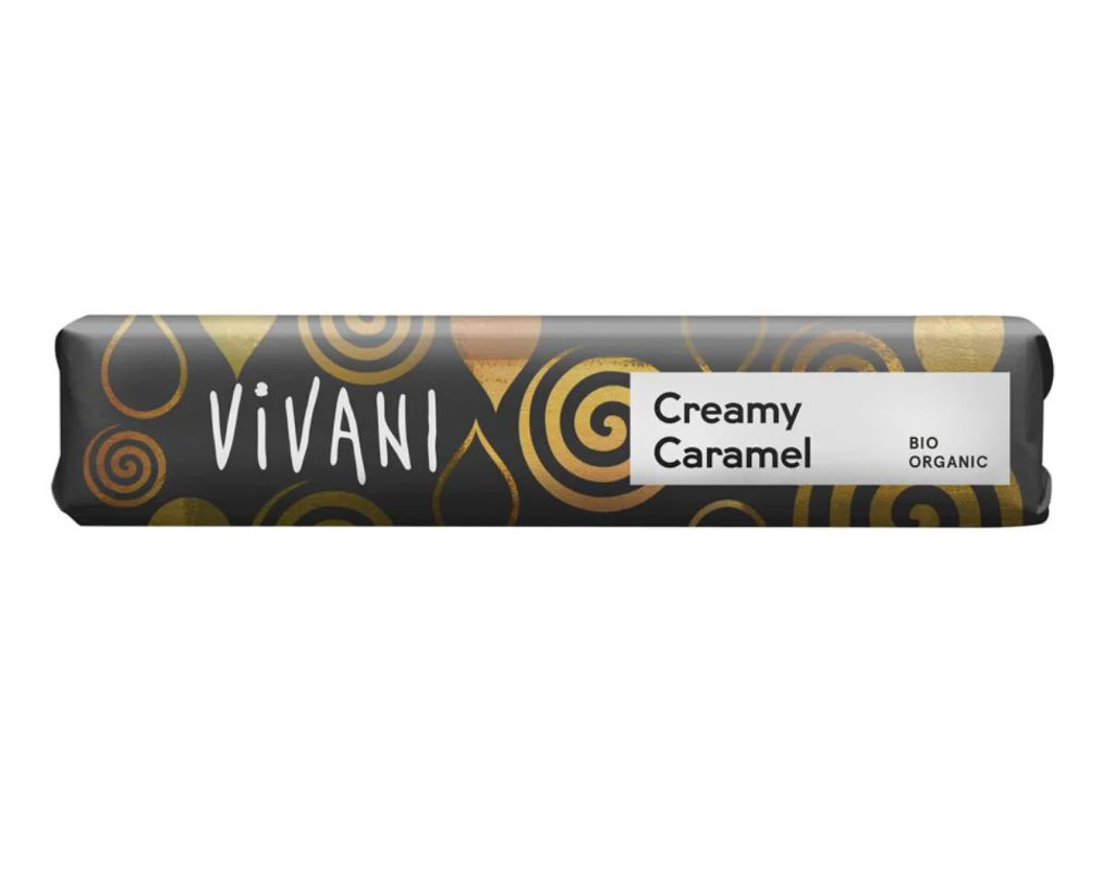 Vivani čoko tyčinka karamel BIO 40g