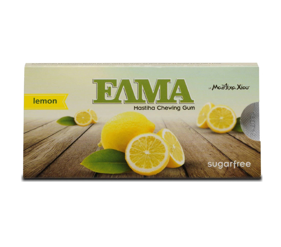 ELMA žvýkačky Lemon - masticha a citron 13g