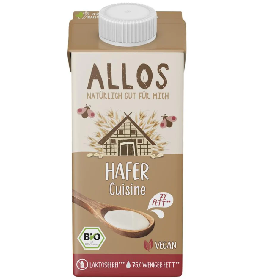 Allos Ovesná alternativa smetany 6 % 200 ml
