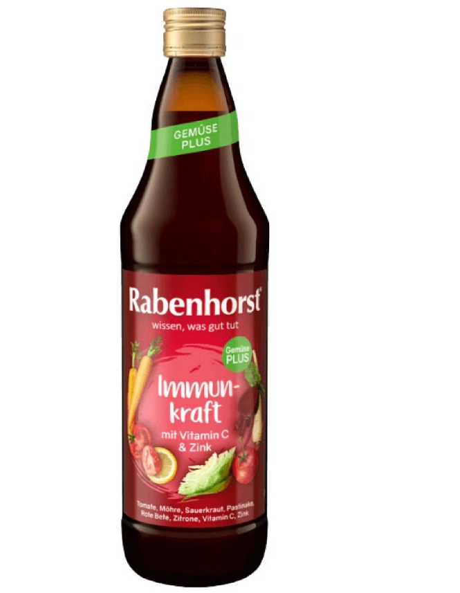 RABENHORST imunitní síla s vitamínem C + zinek 750 ml