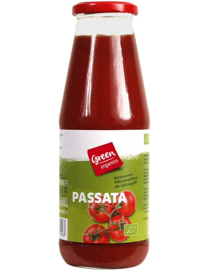 Green organics rajčata pasírovaná BIO 660ml