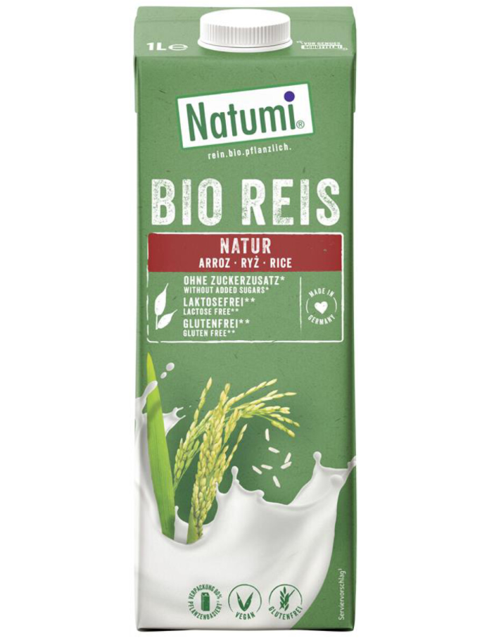 Natumi BIO rýžový nápoj natural 1l