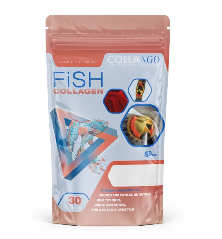 Collango FISH rybí kolagen typu I modrá malina 165g