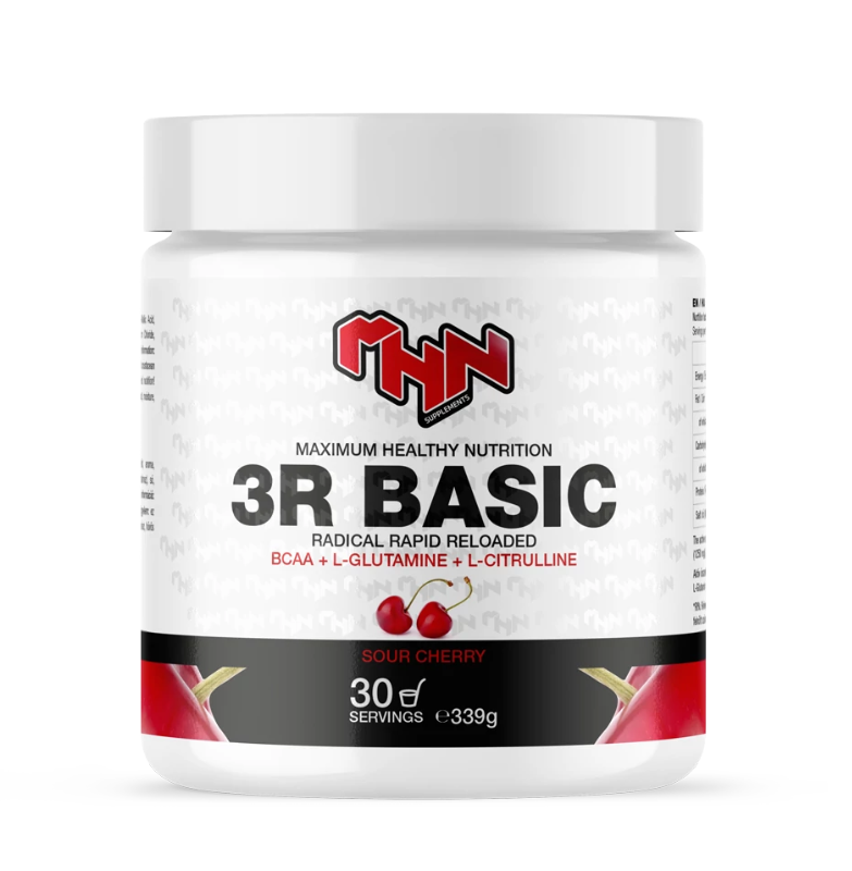MHN Sport 3R BASIC BCAA+GLUTAMIN+CITRULIN třešeň 300g