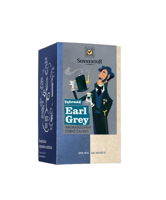 Sonnentor Earl grey-černý čaj dvoukomorový 27g