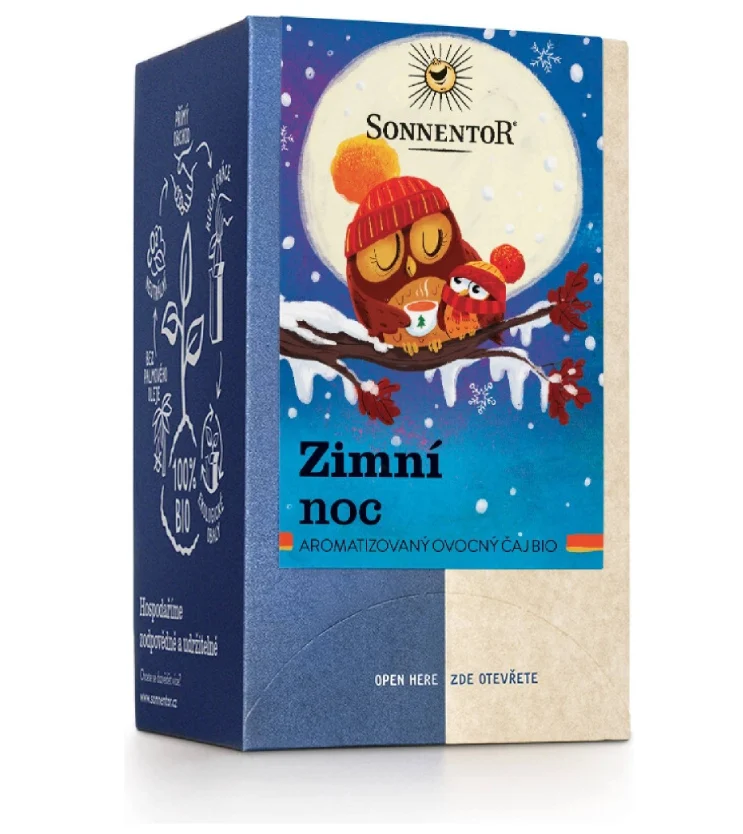 Sonnentor Zimní noc, aromatizovaný ovocný porcovaný čaj 45 g
