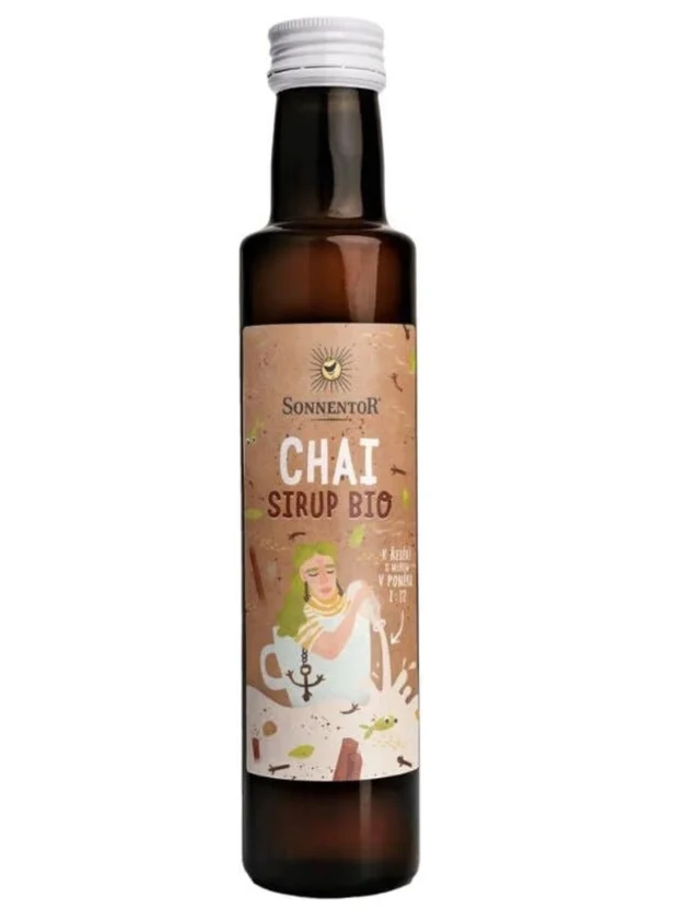Sonnentor Chai sirup BIO 250 ml