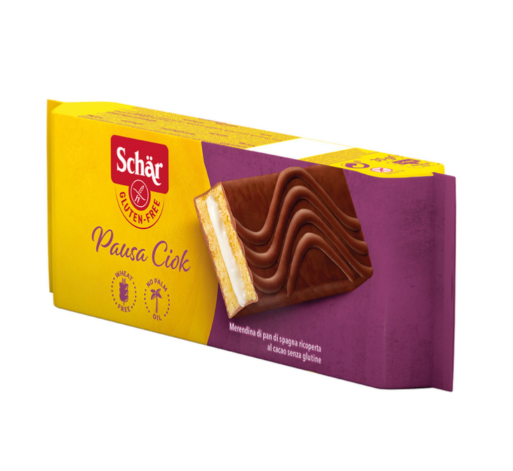 Schär Pausa Ciok bezlepkový plněný piškotovým řezem (35g)