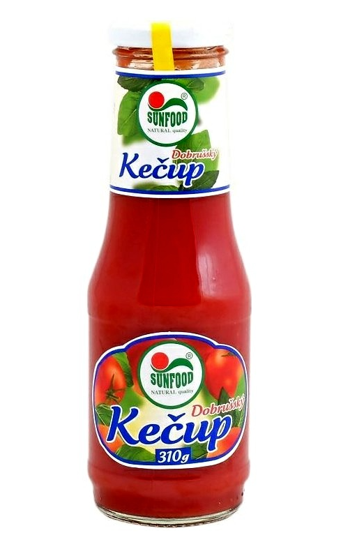 Kečup Dobrušský bez cukru 310g