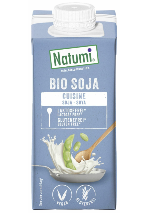 Natumi sójová alternativa smetany na vaření BIO 200ml