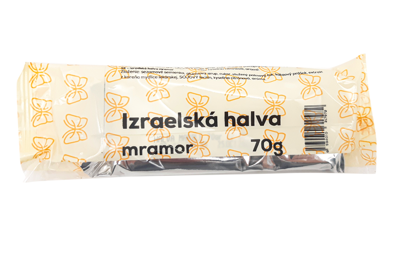 Natural Jihlava Chalva Izrael Natural Mramorová Chalva 70 g