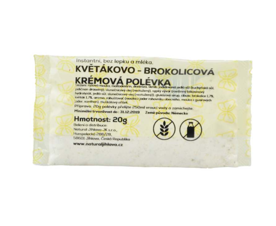 Natural Jihlava Polévka brokolicová instantní Bezlepková 20g