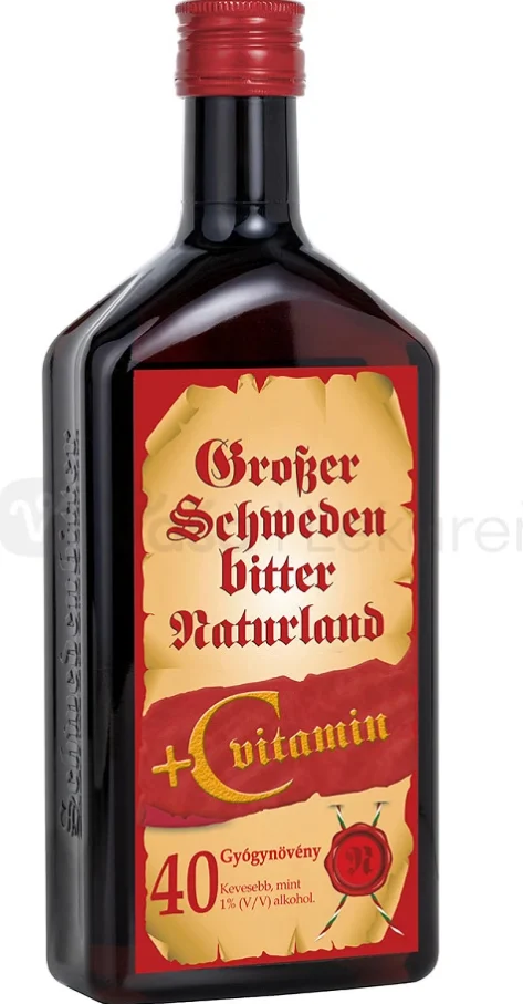Naturland Velké Švédské kapky + vitamín C 1% 500ml