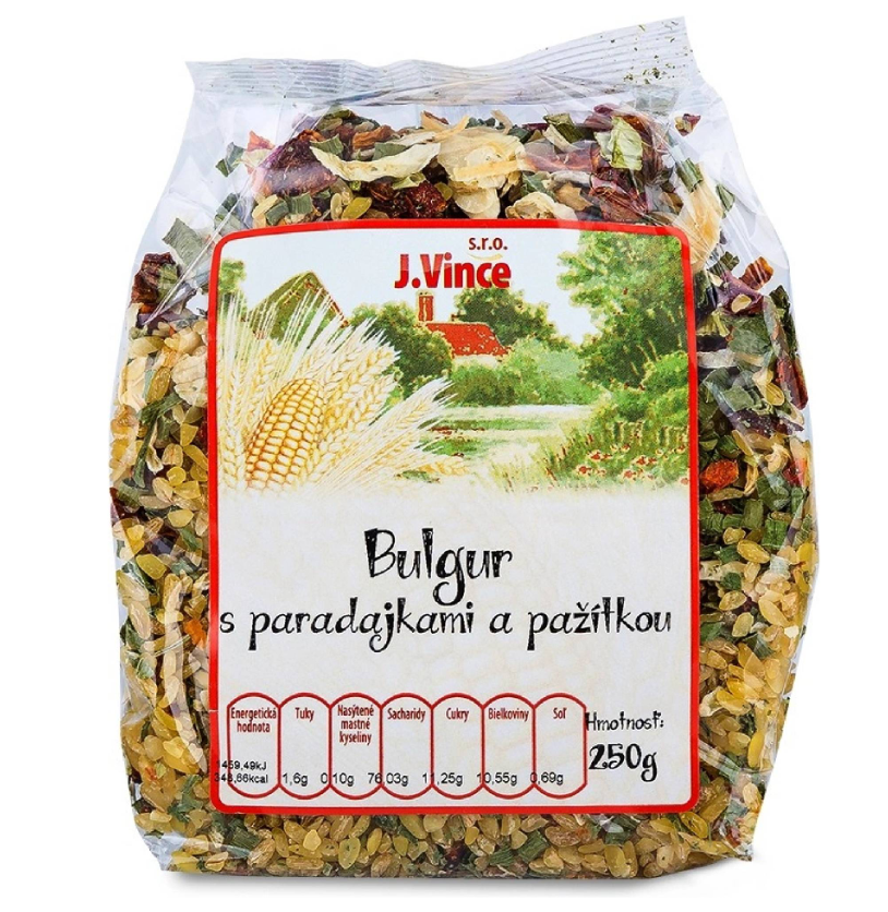 J. Vince Bulgur s rajčaty a pažitkou 250g