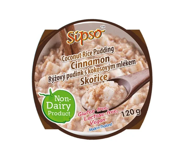 SIPSO Rýžový pudink s kokosovým mlékem a skořicí 120g