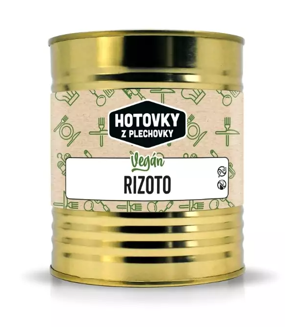 Hotovky z plechovky Vegan rizoto 800ml