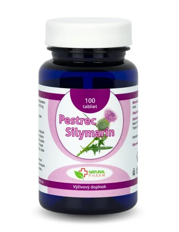 Natural Pharm Pestrec Silymarín 35 mg tablety 100 ks