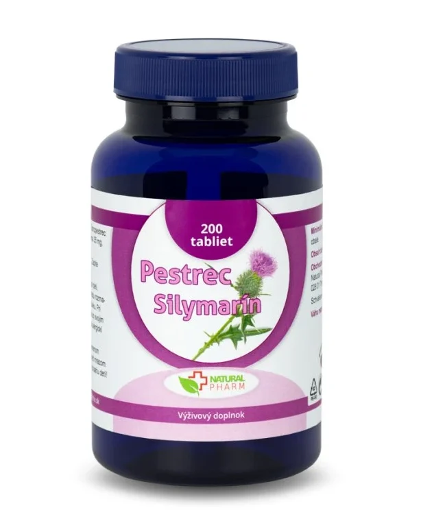 Natural Pharm Ostropestřec Silymarin 35 mg tablety 200 ks