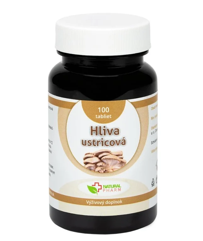 Natural Pharm Hliva ústřičná tablety 100 ks