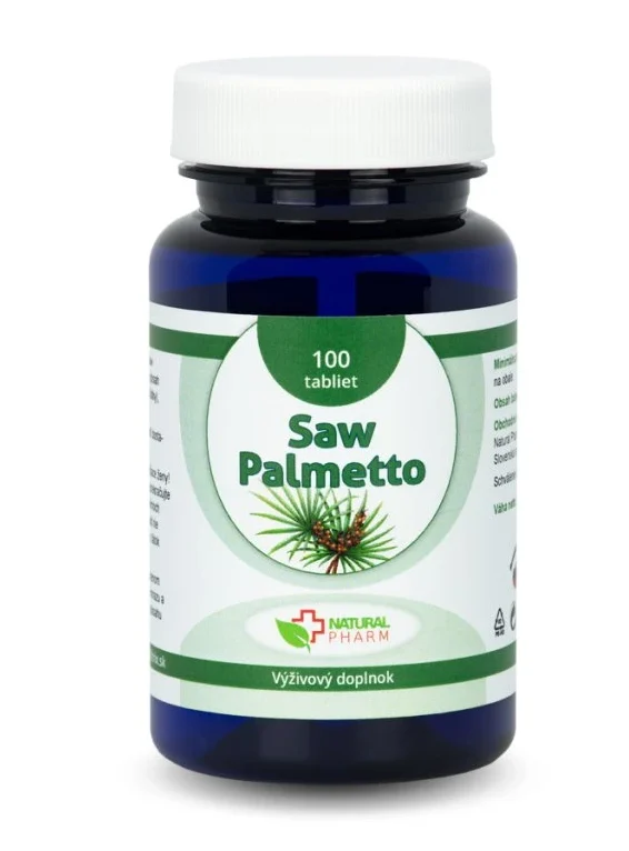 Natural Pharm Saw Palmetto tablety 100 ks