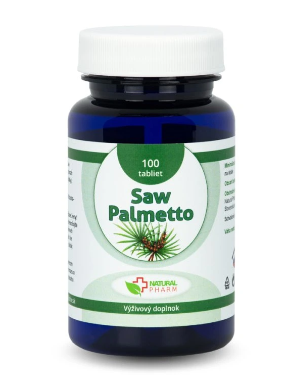 Natural Pharm Saw Palmetto tablety 100 ks