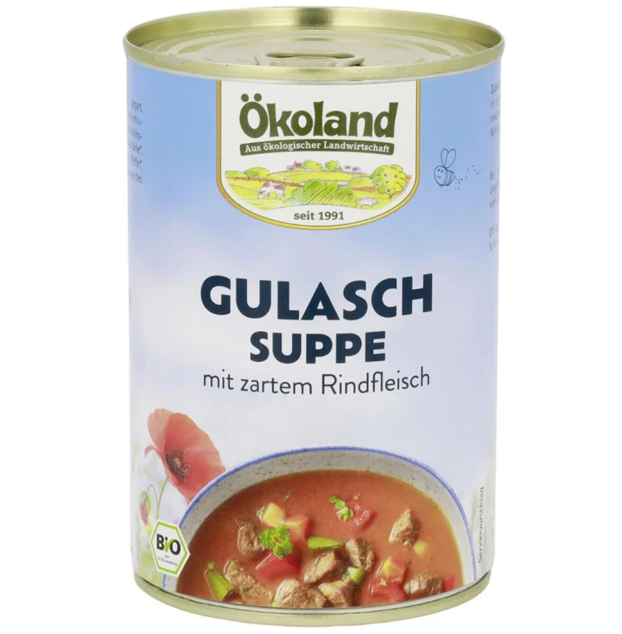 Ökoland Gulášová polévka 400g BIO