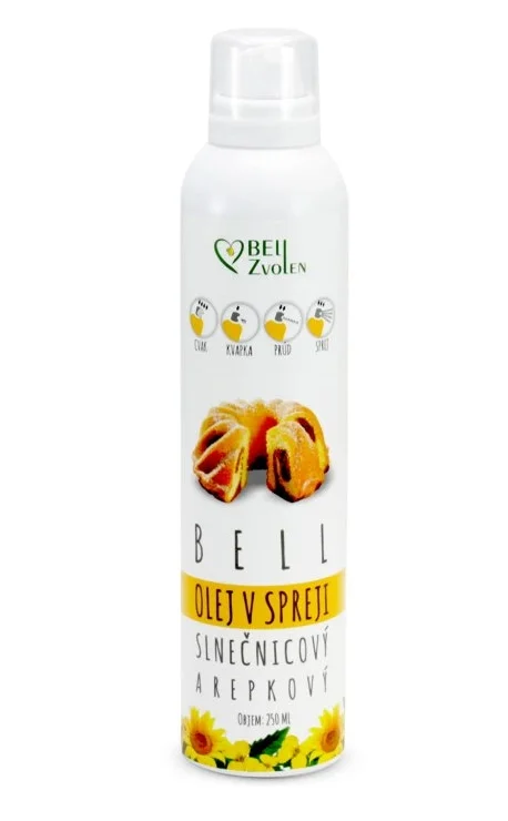Bell Zvolen řepkový a slunečnicový olej ve spreji 250 ml
