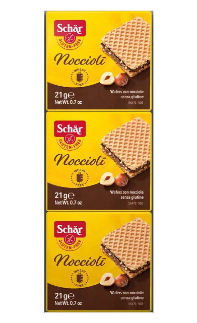 Schär Noccioli oříšková čokoláda (3x21g) 63g