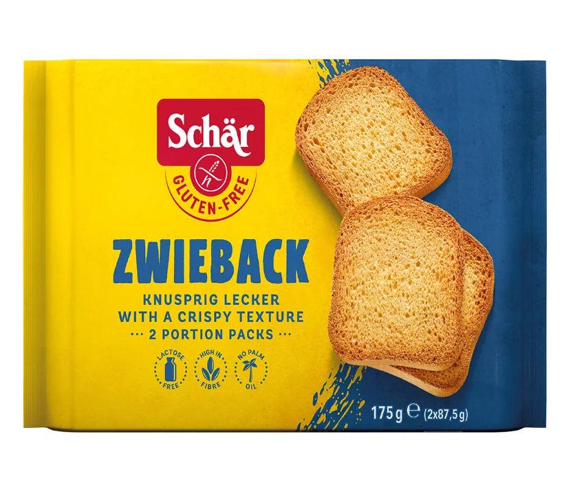 Schär Zwieback suchary bezlepkové 165 g