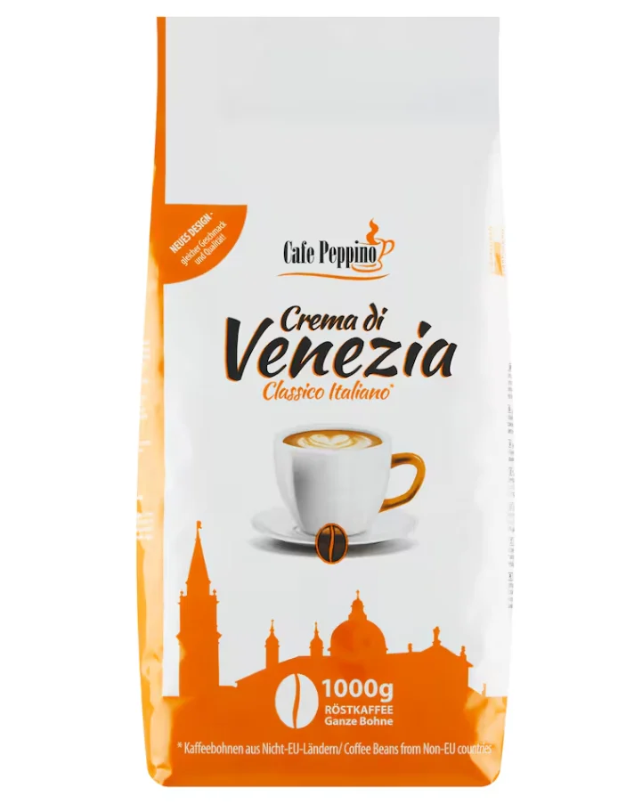 Cafe Peppino Crema di Venezia Zrnková káva 1 kg