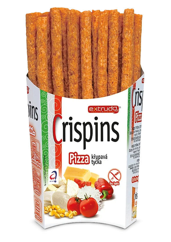 Extrudo Crispins tyčinka pizza 60g