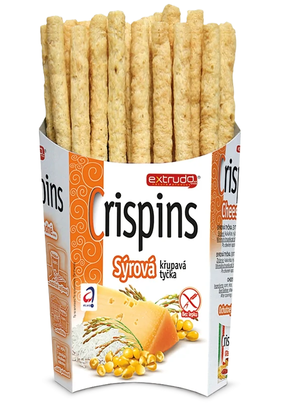 Extrudo Crispins tyčinka sýrová 60g
