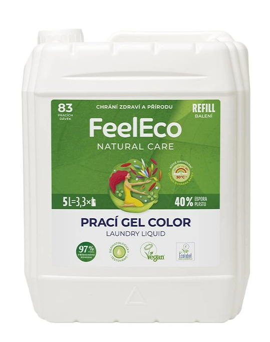 FeelEco Prací gel Color 5l
