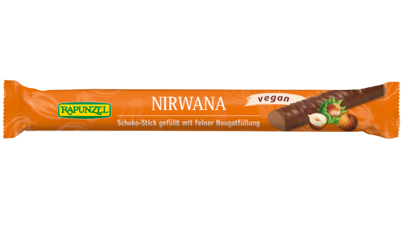 Rapunzel čokoládová tyčinka Nirwana Bio 22g