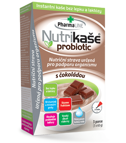 Nutrikaša probiotik čokoláda 3x60g