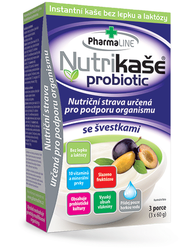 Nutrikaše probiotic se švestkami 3x60g
