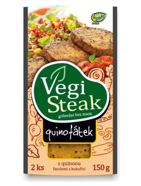 VegiSteak quinofátek 150g