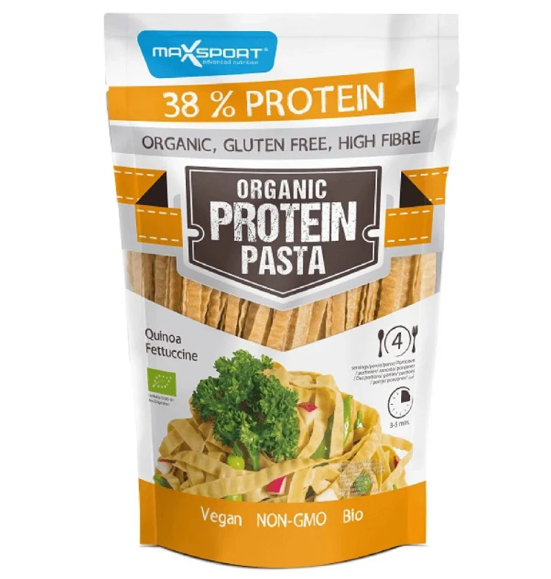 MaxSport Organic Protein Pasta Fettuccine z quinoi 200 g