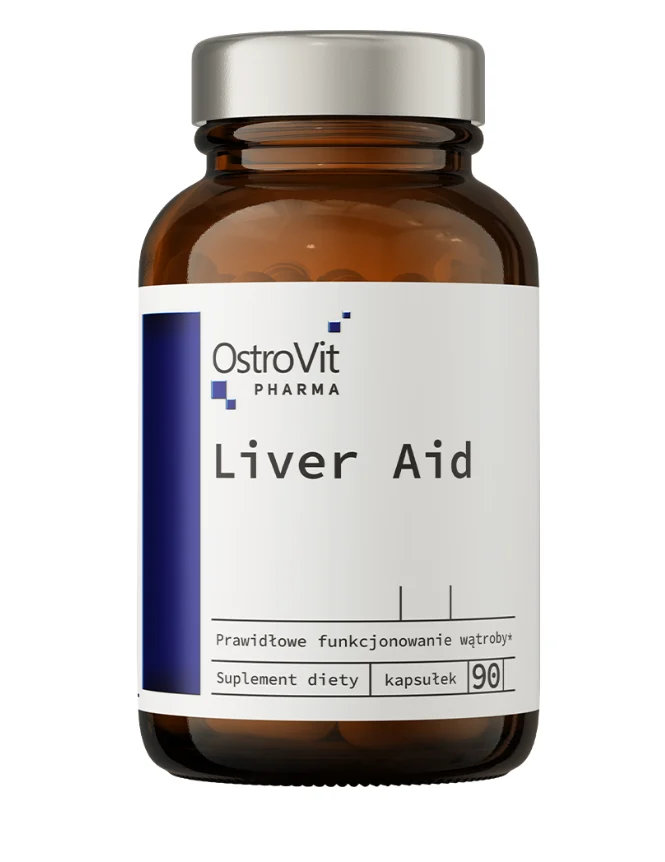 OstroVit Pharma Podpora jater Liver Aid 90 kapslí