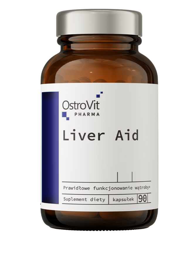 OstroVit Pharma Podpora jater Liver Aid 90 kapslí
