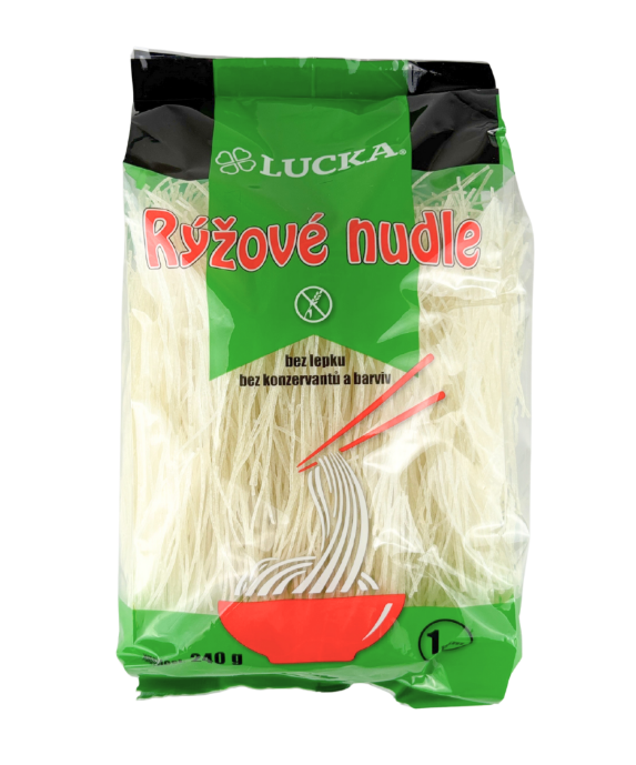 Lucka Rýžové bezvaječné těstoviny 1 mm 240g