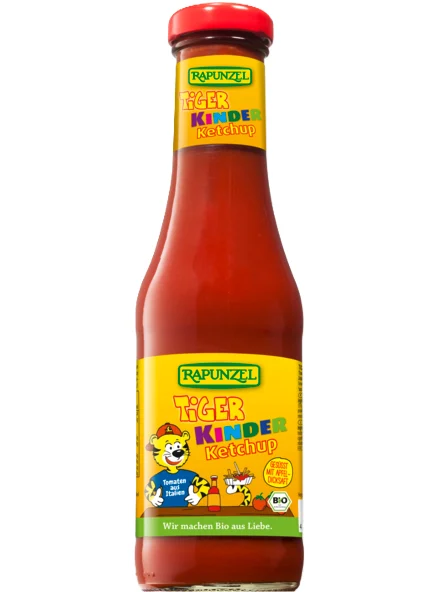 Rapunzel Dětský kečup Tiger Bio 450 ml