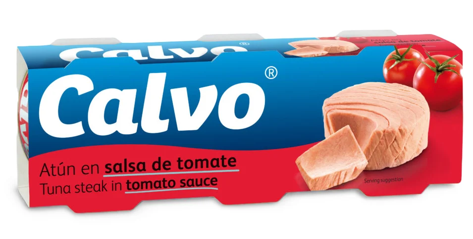 Calvo Tuňák v rajčatové omáčce 3 x 80 g