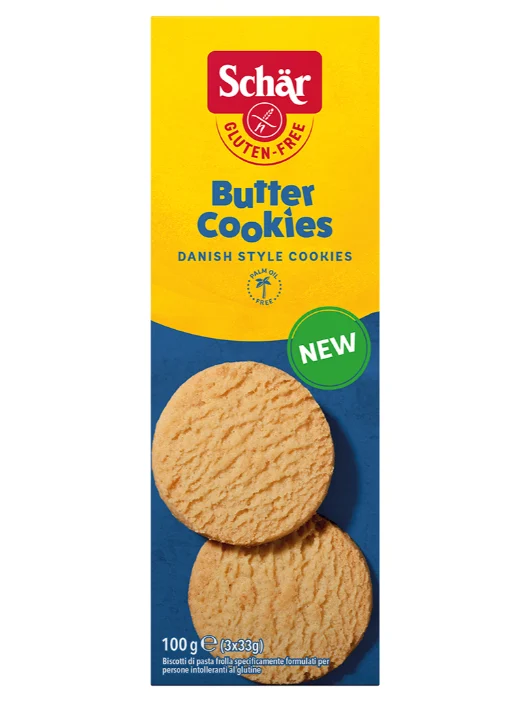 Schär Butter Cookies sušenky bezlepkové 100g