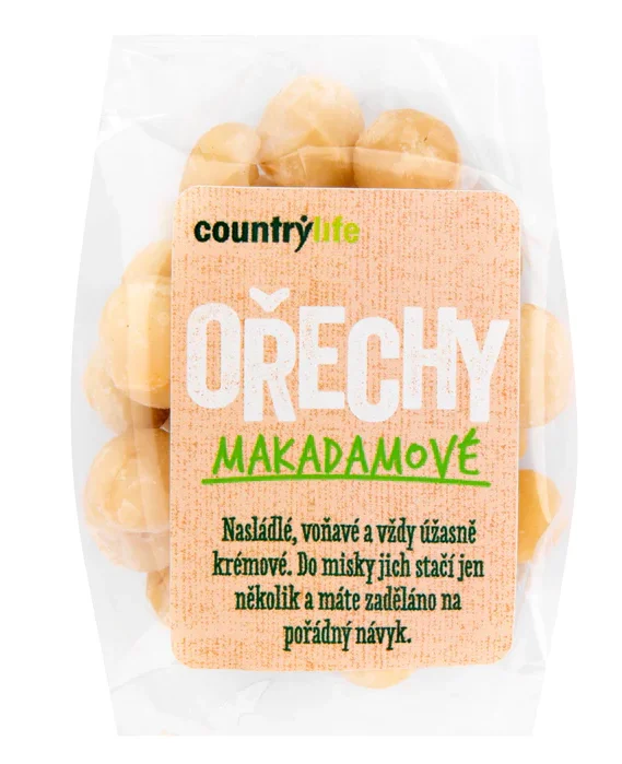 Country Life makadamové ořechy 80g