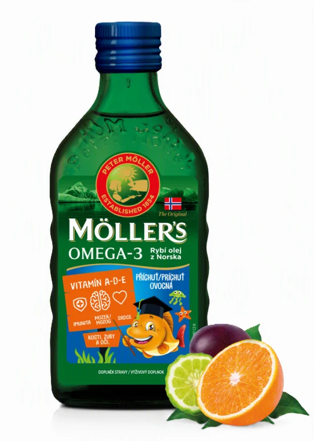 Möller’s Omega 3 Ovoce 250 ml